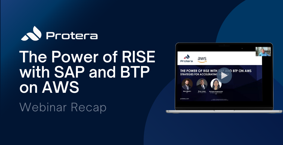 The Power of RISE with SAP and BTP on AWS: Webinar Recap